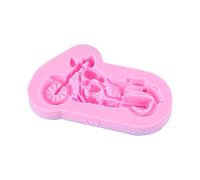 Molde epoxi para joyería, moldes de silicona para manualidades, bicicletas, llavero de resina, moldes de pasteles, fondant de chocolate