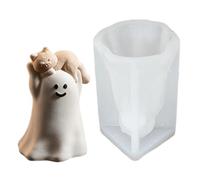 Molde Fantasma Halloween Manualidad Linda Reutilizable Y Divertida