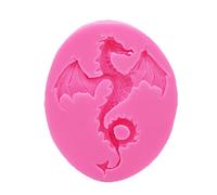 Molde flexible de silicona de grado alimenticio con escamas de dinosaurio 3D, arcilla, resina, cerámica, caramelo, fondant, caramelo, chocolate, jabón, moldes para hornear silicona para decoraciones,