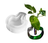 Molde genérico de resina epoxi - florero de propagación de, modelo de moldeo de silicona, pantalla de crecimiento de raíces hidropónicas, herramienta artesanal, soporte decorativo moderno | Material
