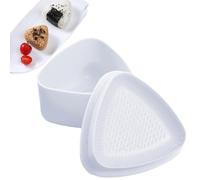Molde genérico Onigiri - 2 piezas Triángulo Sushi Moldeo de cocina Sushi Making Molde - Triángulo japonés DIY Sushii Prensa Mollee de cocina Accesorios de decoración