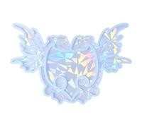 Molde holográfico de clip de oreja para aretes de día festivo, molde colgante de dragón, moldes de silicona para joyería, herramientas para hacer aretes