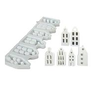 Molde hueco en miniatura de silicona flexible para decoración del hogar, yeso, práctica herramienta para hacer joyas, hacer regalos