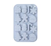 Molde ligero de chocolate - Seasonal Sweet Moulds, 20,5 x 13 cm Cake Moulds with Cute Design, Soft Silicone 14 Cavity, Bakeware Molder Tools, Wax Molders for Soap and Candles