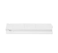 Molde manual multipropósito para kebabs, prensa de kebabs de plástico ABS de grado alimenticio para dar forma rápidamente, caja reutilizable para preparar kebabs con superficie (Blanca)