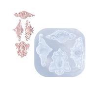 Molde moderno en relieve, 5 opciones de diseño, suministros para hacer a mano, textura de silicona para entusiastas y fabricantes de regalos, molde de silicona Ange