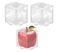 Molde moldeador de frutas para cultivar, molde transparente reutilizable para crecimiento de plantas de jardín con forma de pepino, fresa, calabaza, sandía, jardín