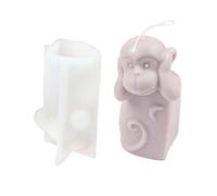 Molde Monkey Version Don'for T Talk Or See Resin para hacer arte, manualidades, oficina, hogar, D, práctico molde de silicona versión mono resina
