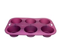 Molde muffin 6 silicon violett 24,5x16,5
