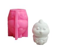 Molde Multifuncional De Silicona Con Diseño De Flor Y Pollo Para Arte De Resina Decoración Artesanal De Jabón Molde Decorativo De Silicona De Grado Alimenticio