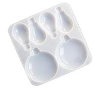 Molde multifuncional de silicona para manualidades, decoración de Navidad, ideal para proyectos y pequeñas empresas, molde de resina de fácil liberación