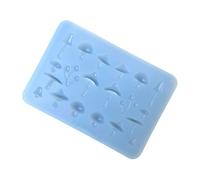 Molde multifuncional de silicona para manualidades, moldes delicados para dijes de resina, accesorios y moldes de silicona para hacer creativamente