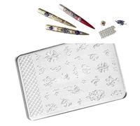 Molde multifuncional para uñas, molde de estilo de uñas, moldes de accesorios en forma de mariposa, adecuados para accesorios de mejora de moldes de silicona