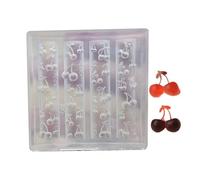 Molde multifuncional para uñas, molde para estilismo de uñas, accesorios con forma de cerezas, moldes adecuados para accesorios, herramienta de arte para mejorar cerezas