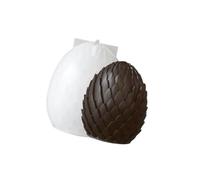 Molde multiusos con forma de huevo de escamas de dragón para decoración de boda, festival, celebración y jabón, pieza de arte, molde de silicona de alta temperatura