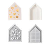 Molde multiusos de silicona para decoración de casa, hueco, creativo, para caja de almacenamiento y atmósferas, decoración de hogar, manualidades para principiantes