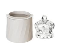 Molde Ornate - Detailed Silicone Sculpting Vessel, Decorative Chill Accessory, Boutique Gear | Durable Spill-Proof Tool, Great For Wine Juice Cocktail Summer Refresshment Style