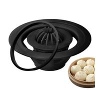 Molde para al vapor - Máquina para Baozi de 18 x 9 cm, molde Baozi plegable con cortador | Utensilio de cocina para rollos de Siu Mai pastelería de horno cocina pr