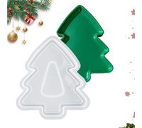 Molde para árbol de Navidad - Herramienta reutilizable con liberación fácil - De silicona para | Para familia, casa, vacaciones, interior, exterior, cocina, salón