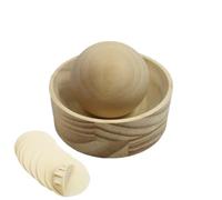 Molde para bola de con prensa manual, máquina para envolver portátil, herramienta de pastelería de cocina | Molde para hacer, cortador multifuncional Gyoza para empanada de raviolis, ut