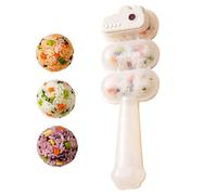Molde Para Bolas De Arroz - Formador Sushi Con 3 Porciones Pequeñas - Mini Molde De Albóndigas | Para Aperitivo Camping Preparación Comidas Almuerzo Hogar Cocina Picnic Restaurante Apartamento