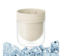 Molde para bolas de hielo | 7 cm antiadherente forma reutilizable | Fabricante de cubitos de hielo | Para congelador, whisky bourbon, cerveza, café, hogar, cocina, bar, exterior, camping