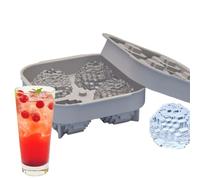 Molde para Bolas de Hielo de Golf | 4 Formas De Golf De Desmolde Fácil Para Congelador | Fabricante Grande y de Bolas de Hielo - Para Maker Whisky Cócteles Tequila Vodka Fruta Jalea Chocolate Vainilla