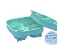 Molde para Bolas de Hielo de Golf - Molde de Silicona para Congelador con 4 Formas de Golf - De Cubo De Bola De Hielo | Para Maker Whisky Cócteles Tequila Vodka Fruta Jalea Chocolate Vainilla