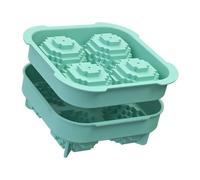 Molde para Bolas de Hielo de Golf - Silicona De Fácil Liberación Con 4 Formas De Golf Para Congelador Suave | Molde De Cubo De Bola De Hielo,Para Hacer Cócteles Vodka Chocolate Salsa De Vainilla Pudín