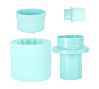 Molde Para Bolas De Hielo - Molde Cubo de Silicona 2 en 1 para Congelador,Cubitera De Bolas De Hielo Para Whisky - Hogar Bar Cocina Exterior Camping Picnic Y Reuniones Familiares
