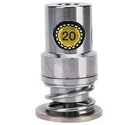 Molde para Botones, Herramienta Profesional de Metal para Hacer Botones con Diferentes Tamaños para Costura y Manualidades, Incluye 20 Piezas para Prensa Manual