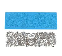 Molde para chocolate, caramelo, azúcar, manualidades, exquisitas flores, decoración de pasteles, arte familiar, molde de silicona para jabón de cocina