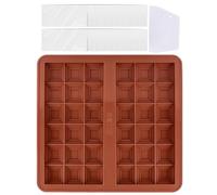 Molde para chocolate | Utensilio de horno de silicona antiadherente, moldes para aperitivos | Para chocolate navideño dulces DIY postres vacaciones barritas rellenas aperitivos