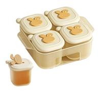 Molde para congelar de alimentos, recipiente para leche infantil, molde para congelar papillas, para padres, madres, leche materna, guardería, hogar, apartamento, cocina, comedor