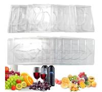 Molde para cubierta facial,Molde para película facial,Juego de moldes de película para cara de fruta de 20 piezas - Molde reutilizable para películas debajo de los ojos, parches para los ojos que