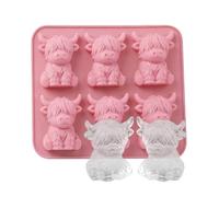 Molde para cubitos de hielo - Bandeja para cubitos de hielo | Silicona Molds Tray, 3D Silicona Animal Set, Cute Maker For Drinks Cocktails Desserts | Party Favor Novelty Gift Idea For Friends