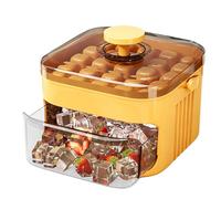 Molde Para Cubitos De Hielo | Capacidad Grande De Doble Capa Con 50 Cavidades - Molde De Hielos Para Bebidas - Para Bebidas Whisky Cócteles Refrescos Zumos Yogur Limonada Piscina Picnic Vacaci