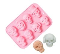 Molde para cubitos de hielo con 8 compartimentos, reutilizables | Craft - Moldes para hacer cubitos de hielo, café, cóctel, chocolate, hornear, congelador, frigorífico