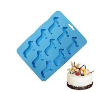 Molde para cubitos de hielo con forma de perro, molde de silicona antiadherente de calidad alimentaria para chocolate, galletas, dulces, de goma, perros