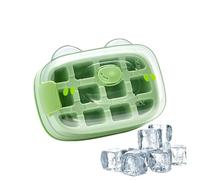 Molde para cubitos de hielo, molde de hielo prensado, formato vertical portátil, ideal para el hogar, cocina, al aire libre, viajes entre amigos