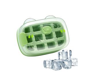 Molde para cubitos de hielo, molde de hielo prensado, formato vertical portátil, ideal para el hogar, cocina, al aire libre, viajes entre amigos