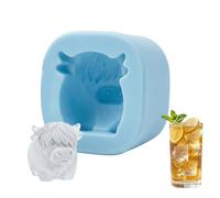 Molde para cubitos de hielo para cócteles, con 6 cavidades en forma de , para whisky bourbon, vodka, bebidas frías y refrescos