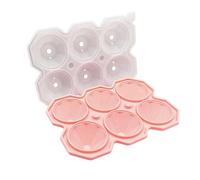 Molde Para Cubitos De Hielo,Resistentes y reutilizables | Molde de silicona para hacer hielo | Vida Cotidiana Cocina Picnic Camping Bebidas Whisky Cócteles Refrescos Zumos Yogur