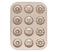 Molde Para Donuts Para Hornear - Utensilios De Repostería Antiadherentes Para Pasteles - Bandejas Para Donuts Para Horneado,Destinado a la Preparación del Desayuno, la Elaboración de Postres y la Coci