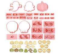 Molde para dulces Halloween | Herramientas con sellos 30 piezas - Herramienta segura para decoración de cocina, , otoño, Acción de Gracias, Navidad, cumpleaños, actividades domésticas