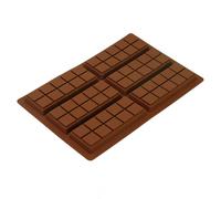 Molde para elaborar obras maestras de chocolate, molde profundo para barras de chocolate para creaciones gourmet, reutilizable y flexible pa