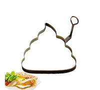 Molde para freír huevos | Molde para panqueques de forma divertida, molde moldeador resistente al calor, herramienta de cocina, utensilio de cocina para desayuno, camping, preparación de comidas en