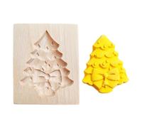 Molde para galletas de madera - Moldes para galletas navideñas | Cortador antiadherente para quebrada, pastelería, dulces | herramienta reutilizable para casa, restaurantes, adultos