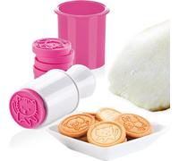 Molde para Galletas Pequeño 6 Moldes Con Animales Sello Stampabiscotti Ø 5,5CM