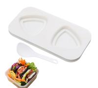 Molde para hacer bolas de arroz, molde de moldeo de arroz - Molde de sushi Moldes de arroz Molde de albóndigas de arroz,Molde de sushi de prensa de arroz, máquina de Onigiri con paleta de arroz